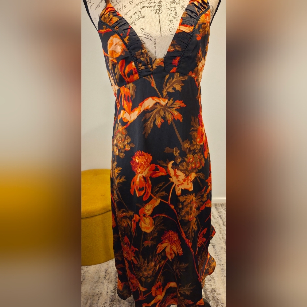 Free People Midnight Milan Slip Dress, Size M. - Picture 4 of 15